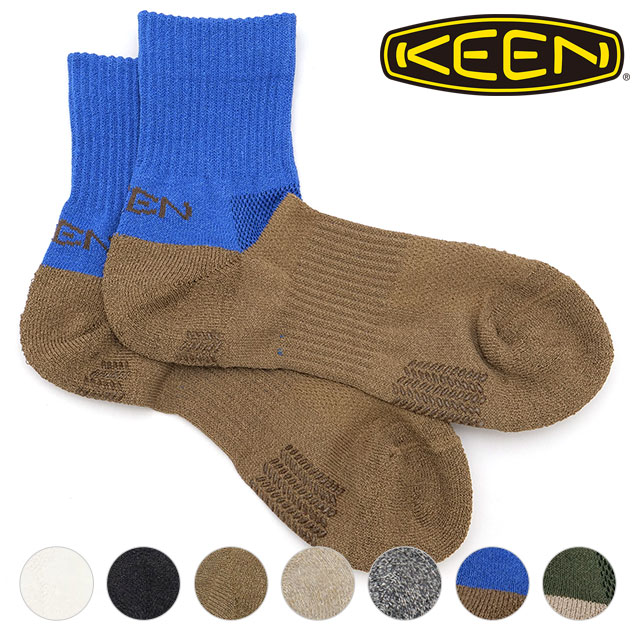 キーン KEEN 靴下 ワシ ソックス クウォーター [1025735/1225739/1025919/1028190/1028191/1028192/1028193 SS23] WA-SHI SOCKS QUARTE..