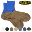 キーン KEEN 靴下 ワシ ソックス クウォーター [1025735/1025739/1025919/1028190/1028191/1028192/1028193 SS23] WA-SHI SOCKS QUARTER メンズ・レディース クルーソックス リブソックス 和紙【メール便可】