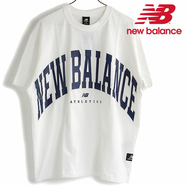 【25％OFF／SALE】ニューバランス NEWBALANCE NB Athletics Warped クラシックス ショートスリーブTシャツ [UT31551 SS23] メンズ・レディース トップス 半袖 オーバーサイズ WT 白 ホワイト系【メール便可】【s】【e】