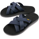 テバ サンダル メンズ テバ Teva メンズ サンダル ボヤ スライド [1099272B-NAVY SS23] M VOYA SLIDE 靴 スポーツサンダル 水遊び キャンプ アウトドア NAVY