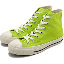 【50％OFF／ラスト1足】コンバース CONVERSE レディース スニーカー オールスターアール NC ハイカット 31308872 SS23Q2 ALL STAR (R) NC HI ネオンカラー LIME GREEN 緑 グリーン系【e】【ts】