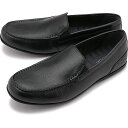 【4/30は楽天カードで14倍】ロックポート ROCKPORT メンズ スリッポン マルコム スリップオン CJ2275W SS23 Malcom Slip On レザーシューズ カジュアル靴 Black 黒 ブラック系