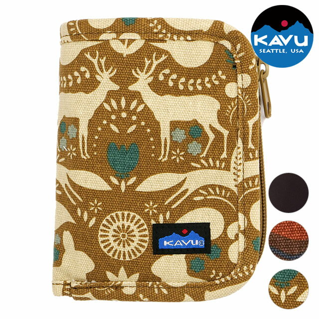 カブー KAVU ジッピーウォレット 11863961 SS23 Zippy Wallet メンズ レディース 財布 カードケース ミニ財布【メール便可】