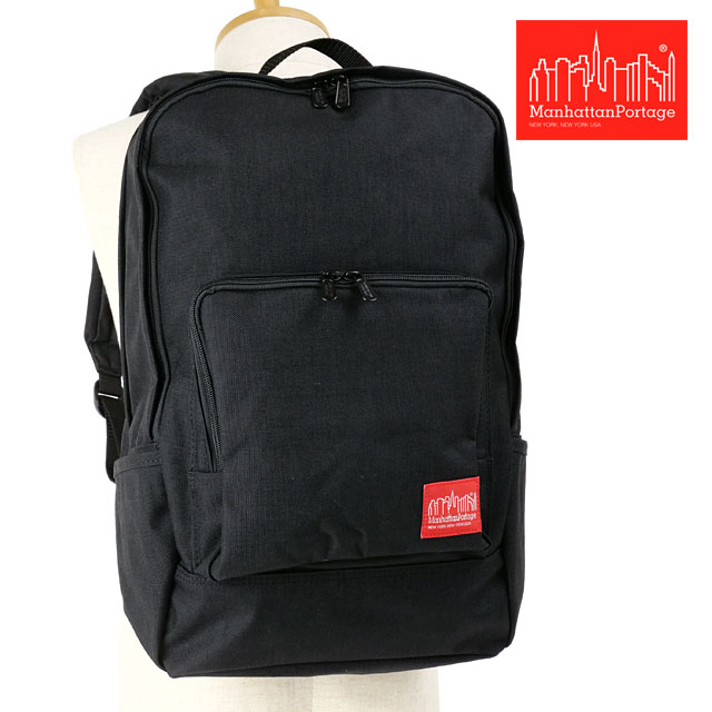 マンハッタンポーテージ Manhattan Portage ユニオンスクエア バックパック [MP1231] Union Square Backpack メンズ・レディース 鞄 リュック デイパック 定番 Black 黒 ブラック系