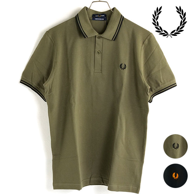 フレッドペリー FRED PERRY メンズ ツイン ティップド フレッドペリーシャツ M12 SS23 TWIN TIPPED FRED PERRY SHIRT トップス ポロシャツ 鹿の子