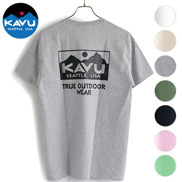 カブー KAVU メンズ トゥルーロゴTシャツ [19821842 SS23] True Logo Tee トップス 半袖 クルーネック ショートスリーブ【メール便可】のサムネイル