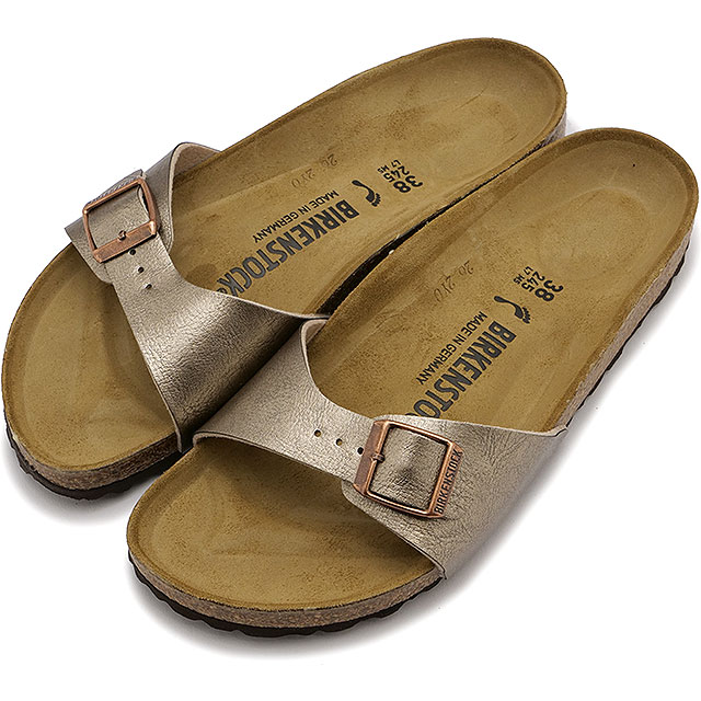  ビルケンシュトック BIRKENSTOCK レディース マドリッド ビルコフロー  MADRID ドイツ製 コンフォートサンダル 健康サンダル TAUPE | BIRKO-FLOR カーキ系