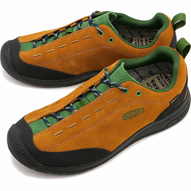 返品送料無料 キーン KEEN メンズ スニーカー ジャスパー ツー ウォータープルーフ  M JASPER II WP 靴 キャンプ アウトドア Keen-Maple/Forest-Elf