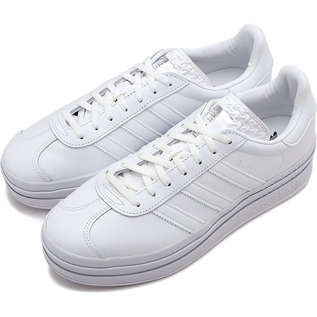 アディダス アディダス オリジナルス adidas Originals レディース スニーカー ガゼル ボールド ウィメンズ [MDQ40/IE5130 SS24] GAZELLE BOLD W 靴 厚底シューズ ガッツレー フットウェアホワイト/フットウェアホワイト/フットウェアホワイト