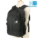 【500円クーポンあり】カリマー Karrimor コット 18L [501145-9000 SS24] cot 18 メンズ・レディース 鞄 デイパック バックパック アウトドア Black