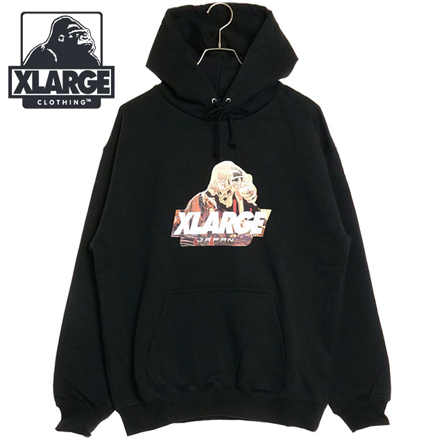 エクストララージ パーカー メンズ エクストララージ XLARGE メンズ ジャポニスム オールド OG フーデットスウェットシャツ [101241012023 SS24SPOT] JAPONISM OLD OG HOODED SWEAT SHIRT x-large エックスラージ トップス フーディ パーカー BLACK