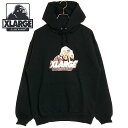 エクストララージ XLARGE メンズ ジャポニスム オールド OG フーデットスウェットシャツ  JAPONISM OLD OG HOODED SWEAT SHIRT x-large エックスラージ トップス フーディ パーカー BLACK