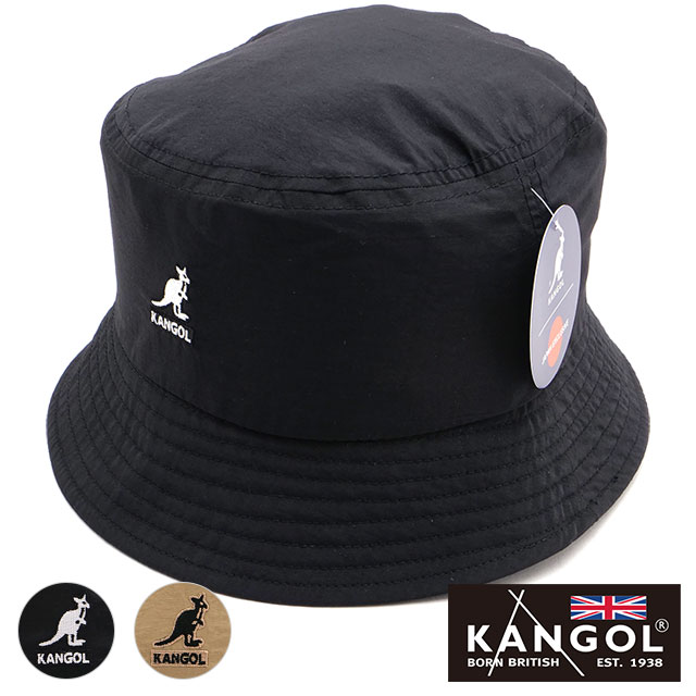 【10％OFFクーポンあり】カンゴール KANGOL ナイロン バケットハット [233069636 SS24] SMU NYLON BUCKET HAT メンズ・レディース 帽子 定番 ワンポイント 【メール便可】