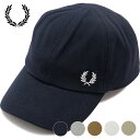 フレッドペリー 帽子 メンズ フレッドペリー FRED PERRY ピケクラシックキャップ [HW6726 SS24] PIQUE CLASSIC CAP メンズ・レディース 帽子 鹿の子 フリーサイズ