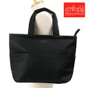 マンハッタンポーテージ Manhattan Portage トンプキンズ トートバッグ  Tompkins Tote Bag （MD） Flight Nylon Backing メンズ・レディース 鞄 通勤通学 ビジネス Black