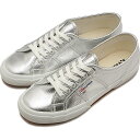 スペルガ SUPERGA レディース スニーカー 2750-COTMETU S002HG0-031 SS24 コットンメタリック ローカットシューズ GREY/SILVER