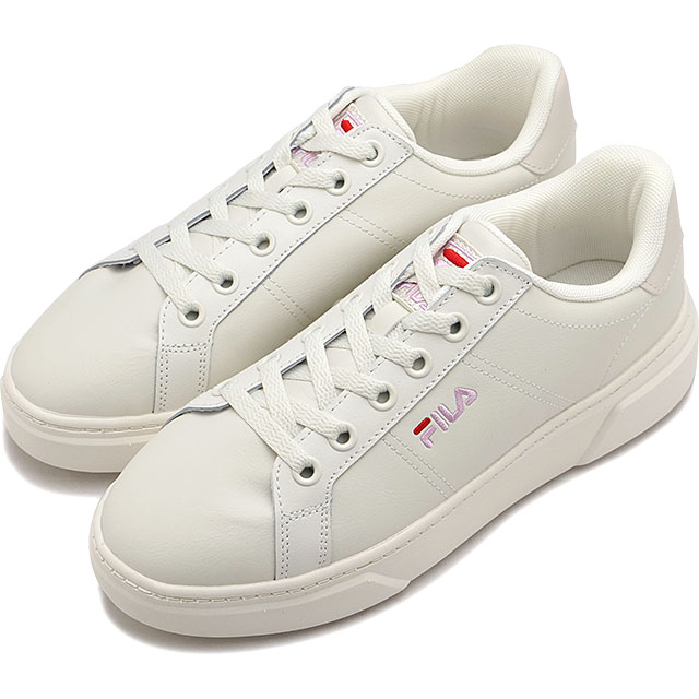 【40％OFF／SALE】フィラ FILA レディース スニーカー コート プランピー ライト [USS24004-154 SS24] COURT PLUMPY LITE BLANC-DE-BLANC/PINK【e】【ts】のサムネイル
