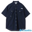 RrA Columbia Y on}II V[gX[uVc [FM7047-464 SS24] Bahama II S/S Shirt gbvX Vc UVJbg Collegiate-Navy y[։z