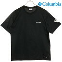 コロンビア Columbia メンズ アーバンハイクショートスリーブティー [PM0746-010 SS24] Urban Hike Short Sleeve Tee トップス 半袖Tシャツ クルーネック UVカット Black 【メール便可】