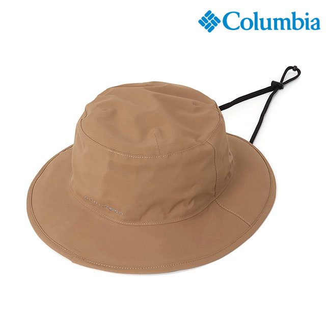 【6/20限定！楽天カード＆SPU最大28倍】コロンビア Columbia ティフィンヒルフォルダブルブーニー [PU5670-257 SS24] Tiffin Hill Foldable Booney メンズ・レディース 帽子 サファリハット UVカット 防水 あご紐付き Delta 【メール便可】 正規取扱店【cp】
