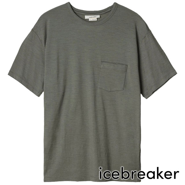 アイスブレーカー icebreaker メンズ U 150 SS ポケット ティー  U 150 SS POCKET TEE トップス 半袖 Tシャツ メリノウール100％ ギャラクシー 