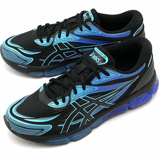 アシックス スポーツスタイル ASICS SportStyle メンズ スニーカー ゲルクォンタム360 VIII 1203A305.003 SS24 GEL-QUANTUM 360 VIII 靴 アウトドア スポーツ BLACK/AQUARIUM