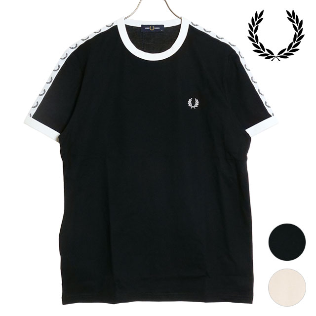 フレッドペリー Tシャツ メンズ フレッドペリー FRED PERRY メンズ テープド リンガー Tシャツ [M4620 SS24] TAPED RINGER T-SHIRT トップス 半袖 クルーネック 【メール便可】