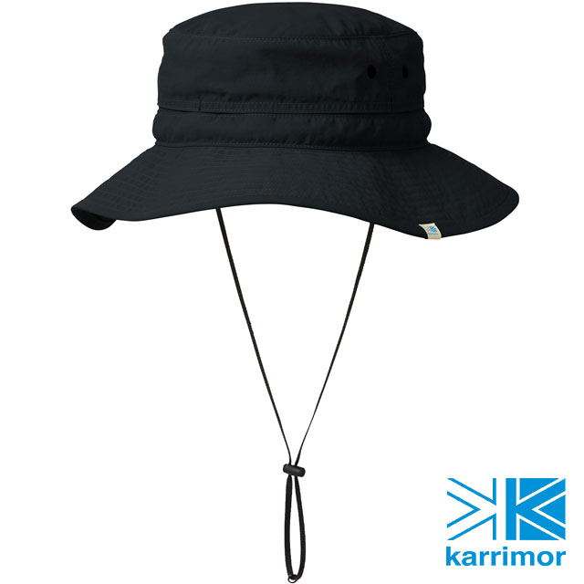 カリマー Karrimor ベンチレーションクラシック ST  ventilation classic ST メンズ・レディース 帽子 アウトドア 撥水 UVケア 防臭 Black 