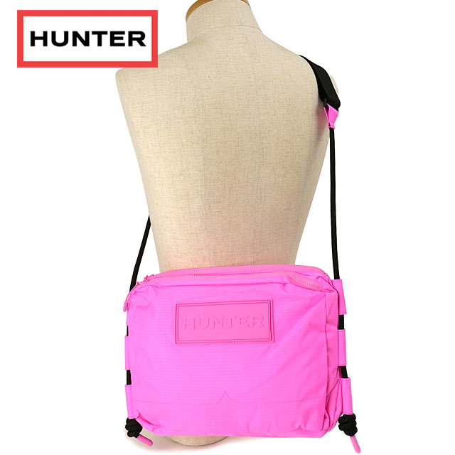  ハンター HUNTER トラベルリップストップサコッシュ  travel ripstop sacoche メンズ・レディース 鞄 ショルダーバッグ highlighter-pink