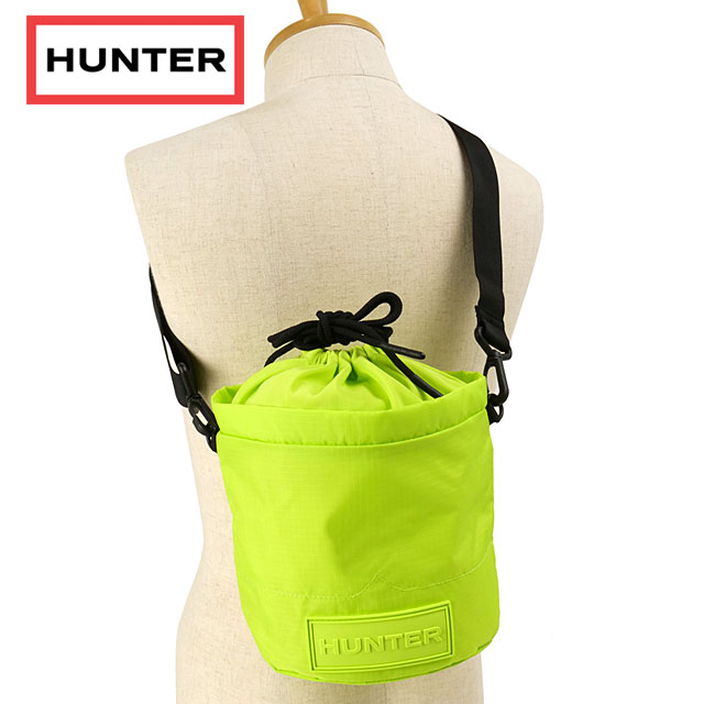  ハンター HUNTER トラベルリップストップバケット  travel ripstop bucket メンズ・レディース 鞄 ショルダーバッグ acid-green