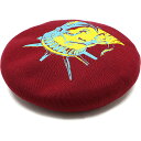 【4/30は楽天カードで14倍】カシラ CA4LA ベレー帽 [CAW00591 SS24] STATUE OF LIBERTY BERET メンズ・レディース 帽子 ハンチング RED