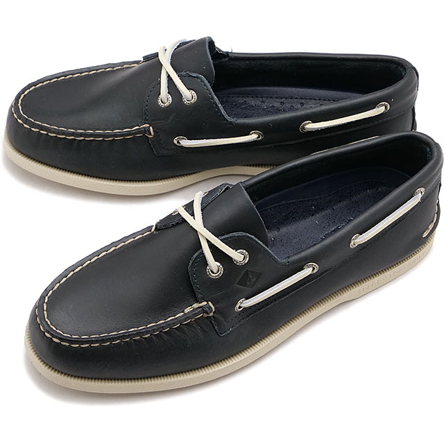 スペリートップサイダー SPERRY TOP-SIDER メンズ デッキシューズ エーオー ツーアイ ワイド [STS10405 SS24] A/O 2-EYE W 靴 定番 NAVY