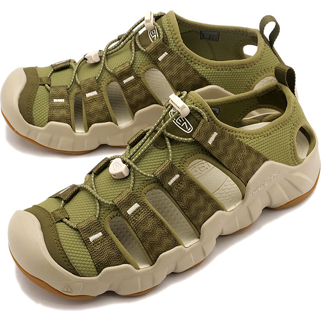 【最大100%ポイントバック】キーン KEEN メンズ サンダル ハイパーポート エイチツー [1028654 SS24] M HYPERPORT H2 靴 キャンプ アウトドア Martini-Olive/Plaza-Taupe 正規取扱店