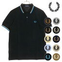 【祝W勝利！5/4は楽天カード＆エントリーで14倍】フレッドペリー FRED PERRY メンズ ツイン ティップド フレッドペリーシャツ [M3600 SS24] TWIN TIPPED FRED PERRY SHIRT トップス 半袖 定番 ポロシャツ