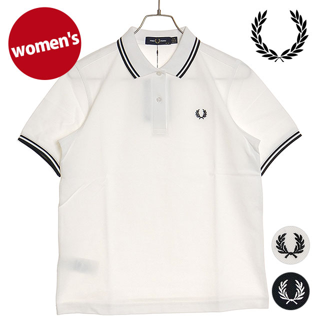 フレッドペリー FRED PERRY レディース ツイン ティップド フレッドペリーシャツ [G3600 SS24] TWIN TIPPED FRED PERRY SHIRT トップス 半袖 定番 ポロシャツ