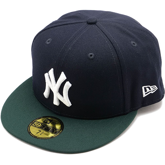 ニューエラ NEWERA コラボキャップ 中津川吾郎 ニューヨーク ヤンキース 14124656 SS24 59FIFTY GORO NAKATSUGAWA メンズ レディース 帽子 ネイビー/ダークグリーン