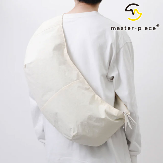 マスターピース master-piece サッシュ ボディバッグ [03050-003 SS24] Sash メンズ・レディース 鞄 日本製 ワンショルダー IVORY