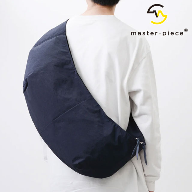 マスターピース ボディバッグ メンズ マスターピース master-piece サッシュ ボディバッグ [03050-075 SS24] Sash メンズ・レディース 鞄 日本製 ワンショルダー NAVY