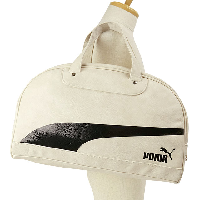 乐天商城 - プーマ PUMA 17L PUミニボストン [J20325 SS24] メンズ・レディース 鞄 旅行 トラベル ジムバッグ OFF-WHITE 正規取扱店