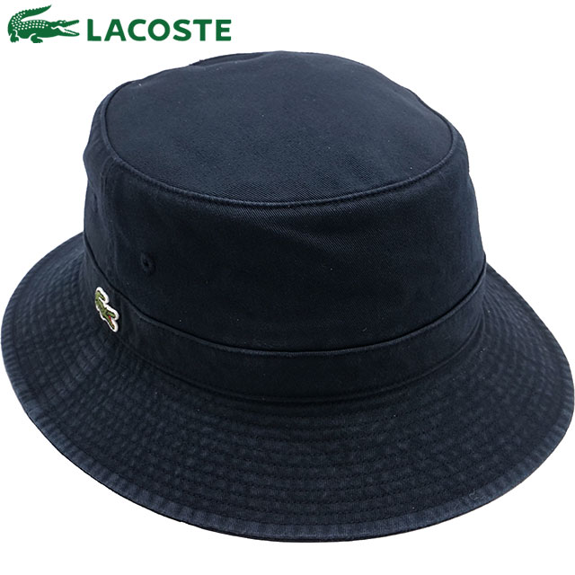 ラコステ 帽子 レディース ラコステ LACOSTE バケットハット [RK3981J-99 SS24] BUCKET HAT メンズ・レディース 帽子 フリーサイズ MARINE-013