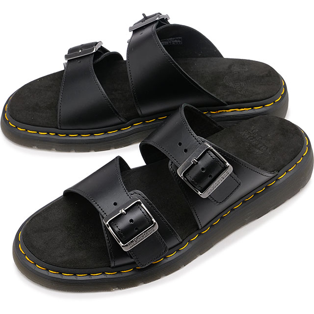 【5/12は楽天カード＆エントリーで最大14倍】ドクターマーチン Dr.Martens スライドサンダル ジョセフ [31570001 SS24] Josef 靴 シューズ ブラック