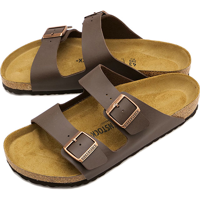 ビルケンシュトック BIRKENSTOCK サンダル アリゾナ [51701/51703 SS24] Arizona BS メンズ・レディース ドイツ製 コンフォートサンダル 健康サンダル DARK-BROWN | BIRKO-FLOR