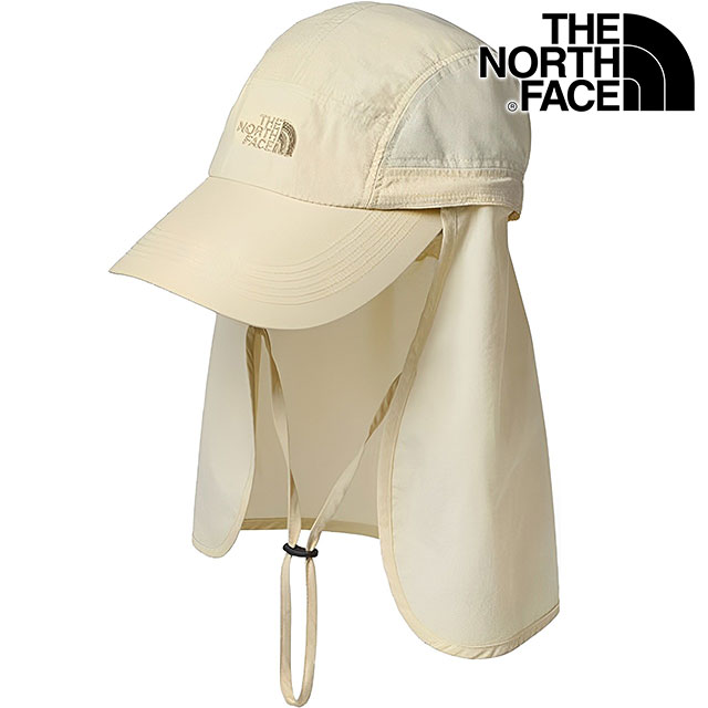 楽天mischiefザ・ノース・フェイス THE NORTH FACE サンシールドキャップ [NN02308-GL SS24] Sunshield Cap メンズ・レディース TNF 帽子 UVケア 虫よけ加工 アウトドア グラベル【e】