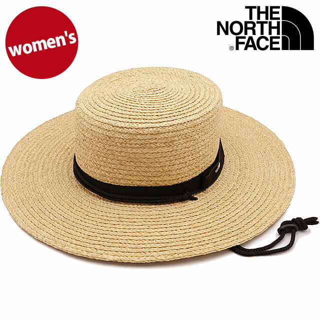 【15％OFF／SALE】ザ ノース フェイス THE NORTH FACE レディース ラフィアブレイドハット NNW02441-NA SS24 Raffia Blade Hat TNF 麦わら帽子 天然素材 ストローハット フリーサイズ アウトドア ナチュラル【ts】【e】