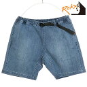 ロックス ROKX メンズ デニムロックスショート  DENIM ROKX SHORT ボトムス ハーフパンツ ショートパンツ ストレッチ素材 MID-USED