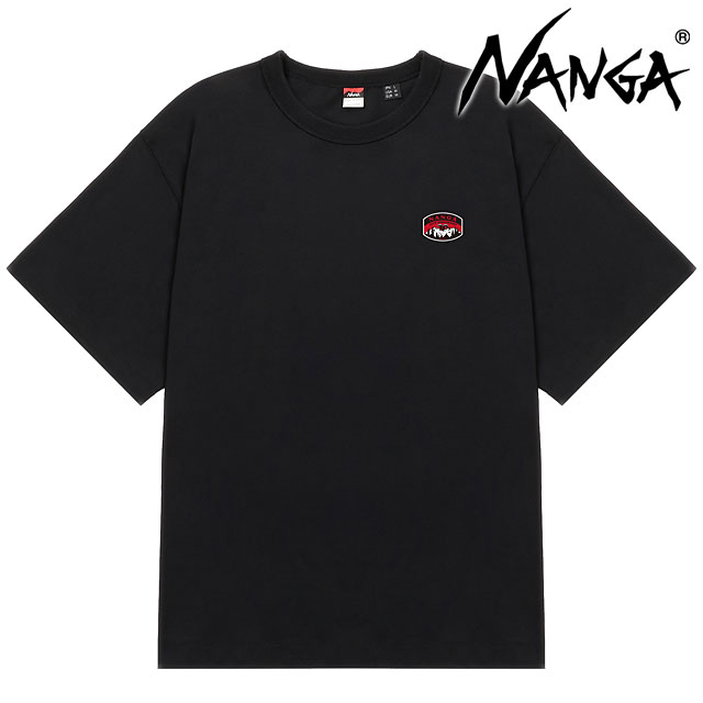 【20％OFF／SALE】ナンガ NANGA メンズ エコハイブリッド ナンガ 30シュウネン アニバーサリーティー [NW2411-1G030-A SS24] ECO HYBRID NANGA 30TH ANNIVERSARY TEE トップス 半袖Tシャツ 30周年限定 アウトドア BLK 【メール便可】【s】【e】 正規取扱店のサムネイル