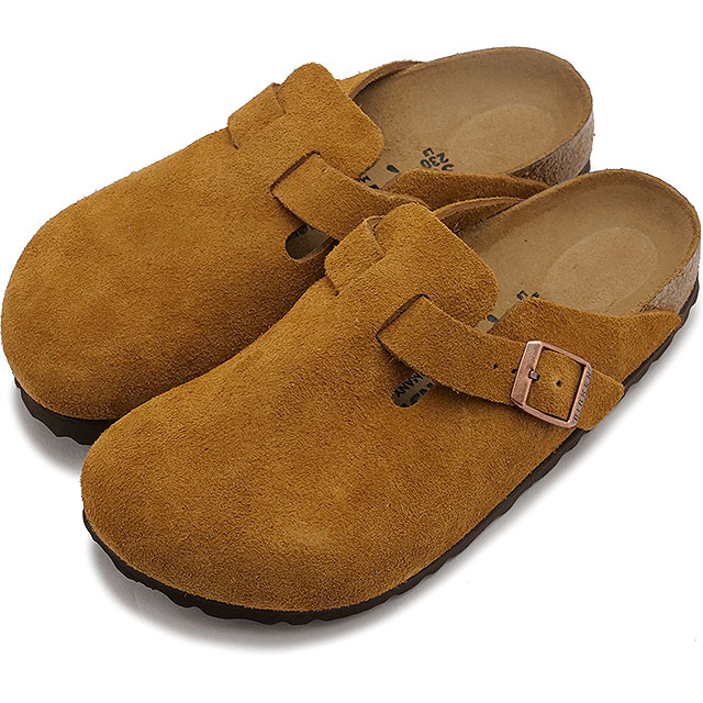 【5/15は楽天カード＆エントリーで最大15倍】ビルケンシュトック BIRKENSTOCK サンダル ボストン ベロア 1027110/1027119 SS24 BOSTON BS VL メンズ レディース ドイツ製 コンフォートサンダル 健康サンダル MINK SUEDE-LEATHER