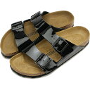 【4/30は楽天カードで14倍】ビルケンシュトック BIRKENSTOCK レディース サンダル アリゾナ 1005292 SS24 ARIZONA BS ドイツ製 コンフォートサンダル 健康サンダル BLACK BIRKO-FLOR-PATENT GOOD