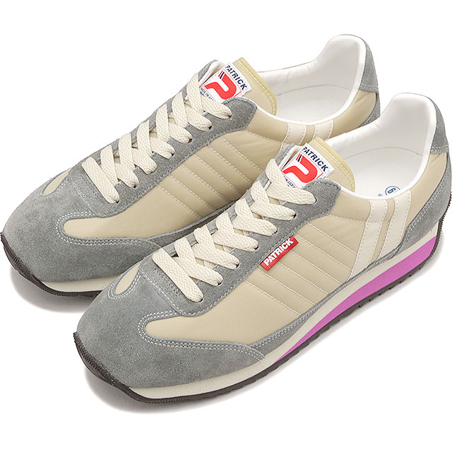 返品送料無料 パトリック PATRICK レディース スニーカー マラソン [94763 SS24Q2] MARATHON 靴 日本製 SYBEN
