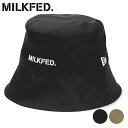 【8/18限定!楽天カード&SPU最大20倍】【40%OFF/SALE】ミルクフェド MILKFED. レディース ニューエラ ステンシルロゴハット [1032...